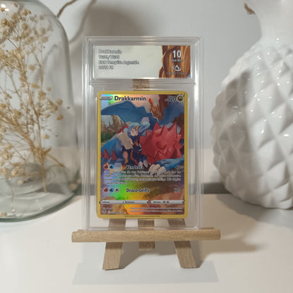 Pokémon - Carte Drakkarmin tempête argentée - Collectaura 10 ( Gem Mint )