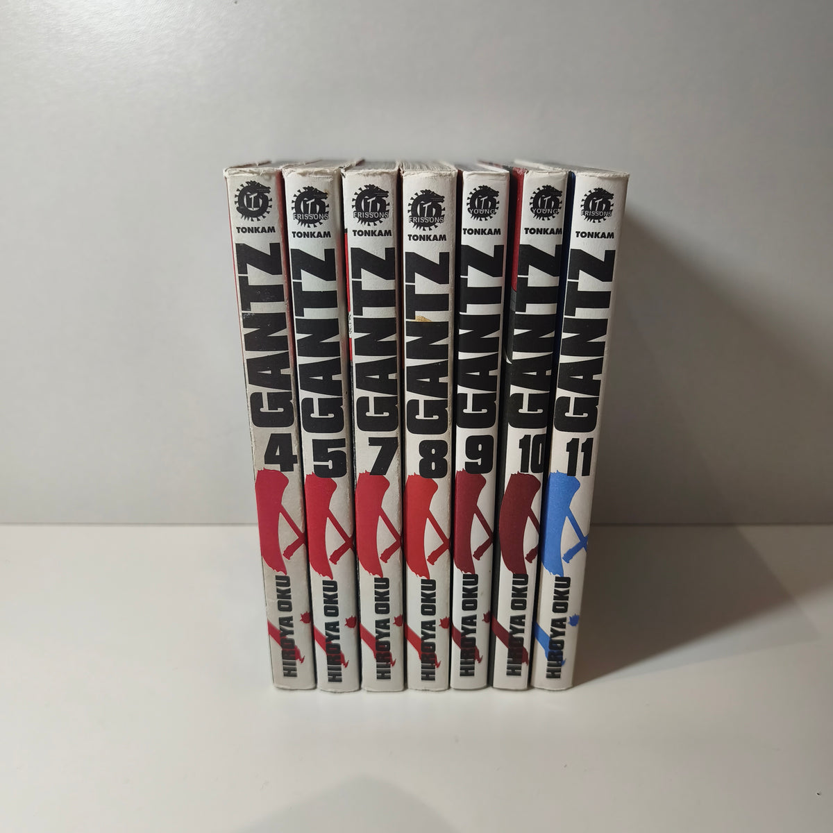 Manga - Gantz - Tomes 4/5/7/8/9/10 et 11