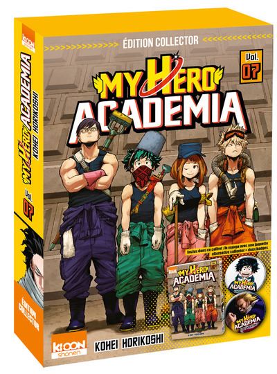 Manga - My Héro Academia - Tome 7 Coffret Collector