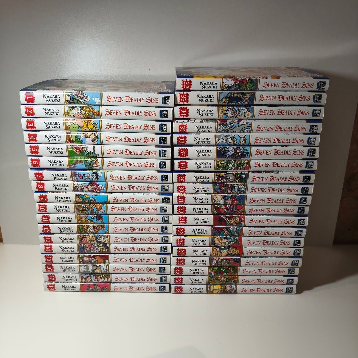 Manga - Seven deadly sins - Tomes 1 à 37
