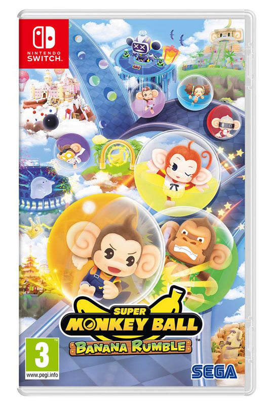 Switch - Jeu super monkey ball banana rumble