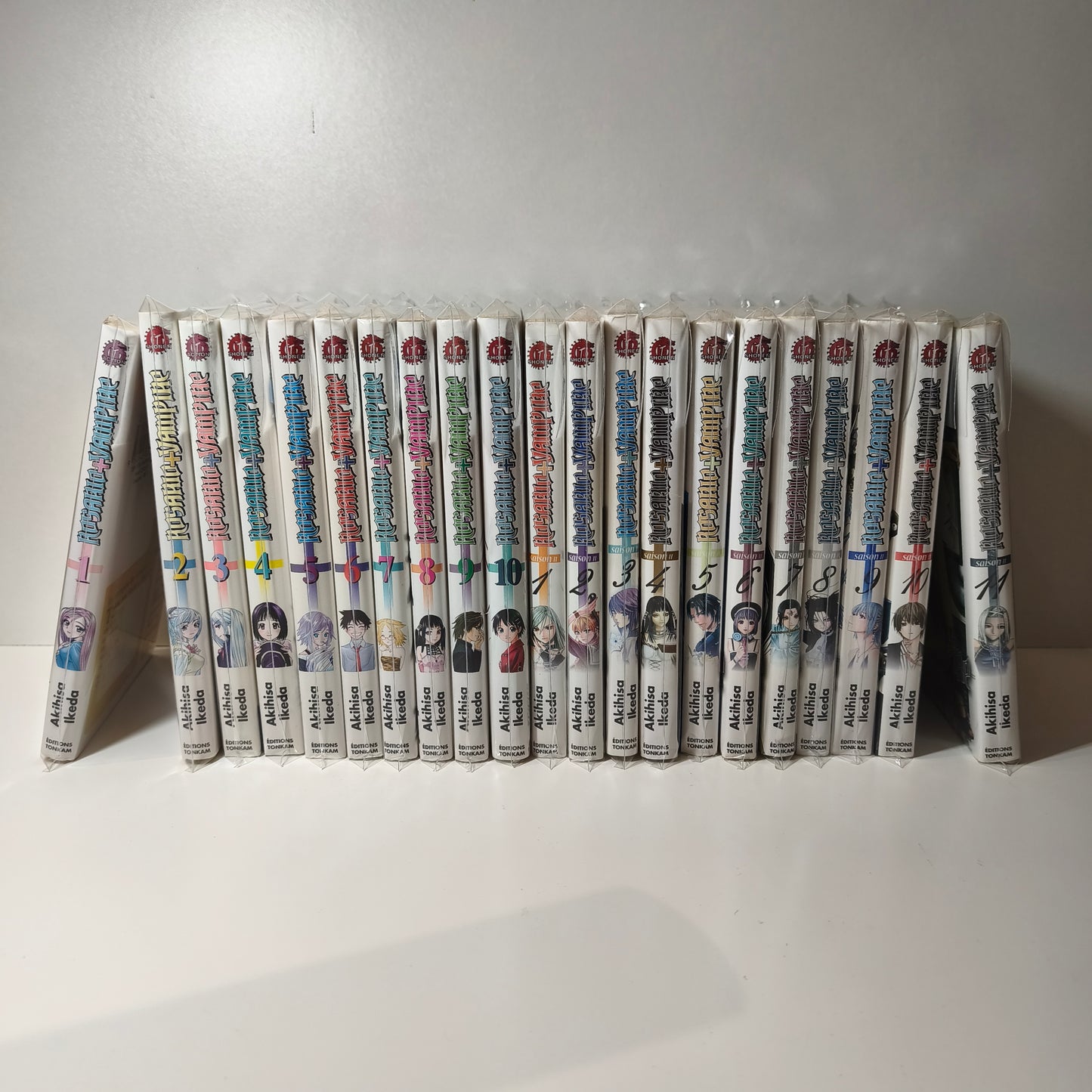 Manga - Rosario + Vampire - Tomes 1 à 10 Saison 1 + Tomes 1 à 11 Saison 2