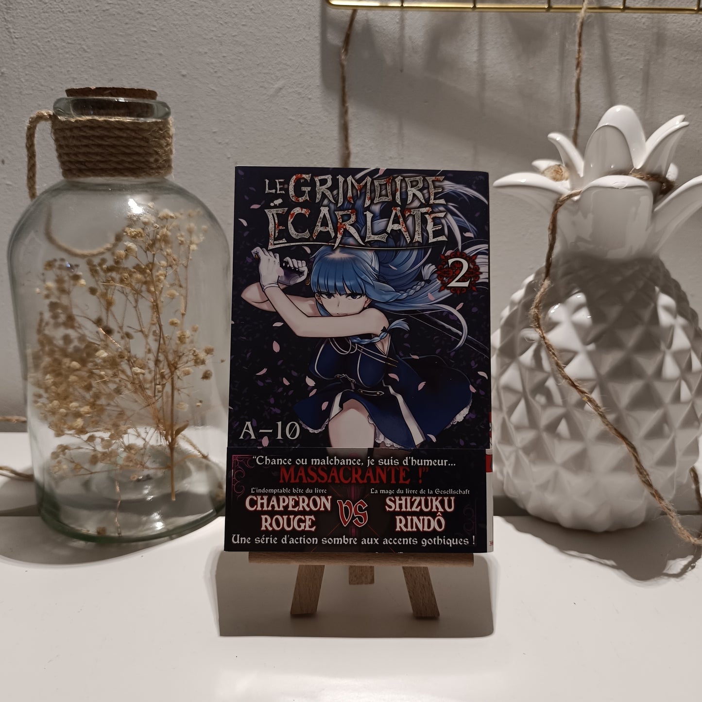 Manga le grimoire écarlate tome 2