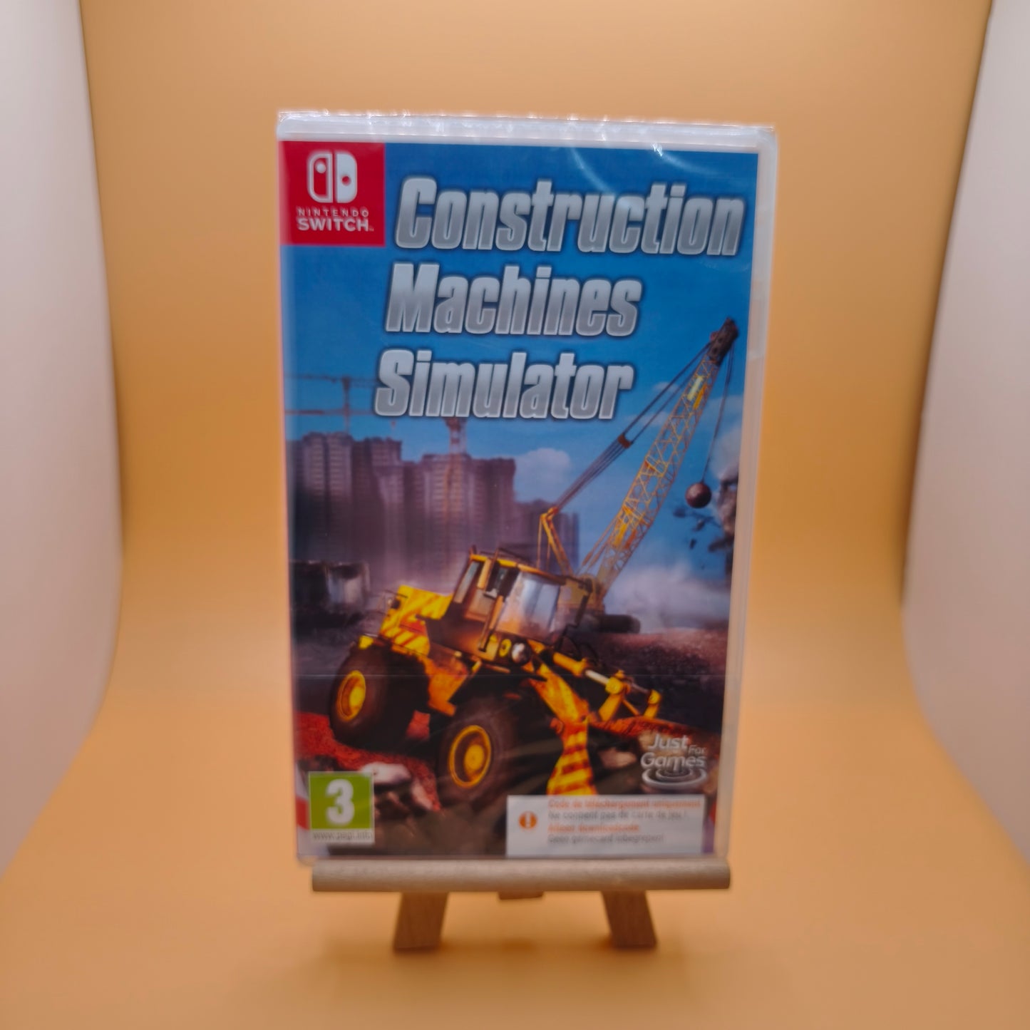 Switch - Jeu Construction machine simulator (Code de téléchargement )