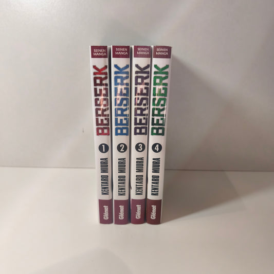 Manga - Berserk- Tomes 1 à 4