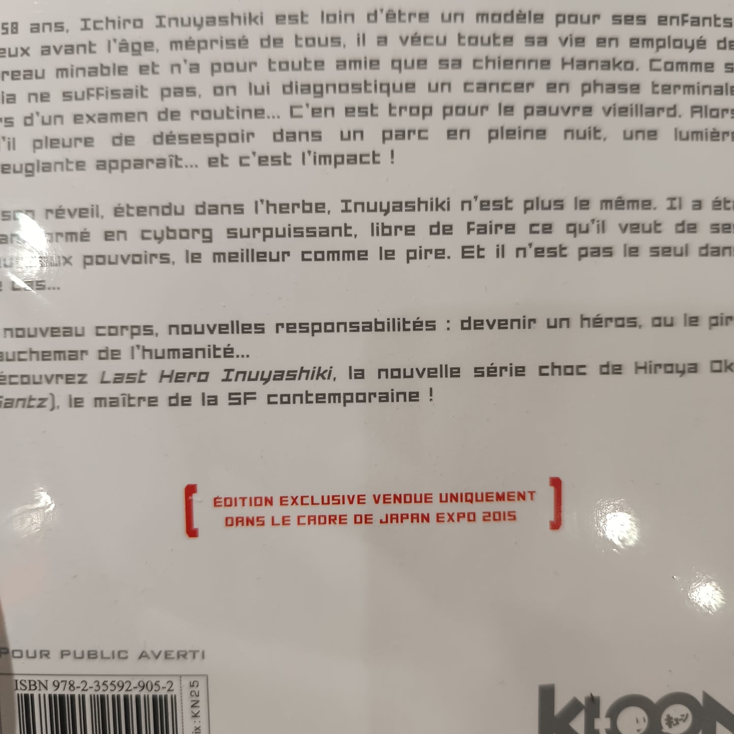 Manga - Last héro inuyashiki - Tome 1 Collector
