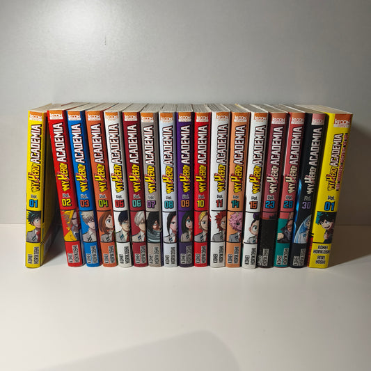 Manga - My héro Academia - 17 volumes