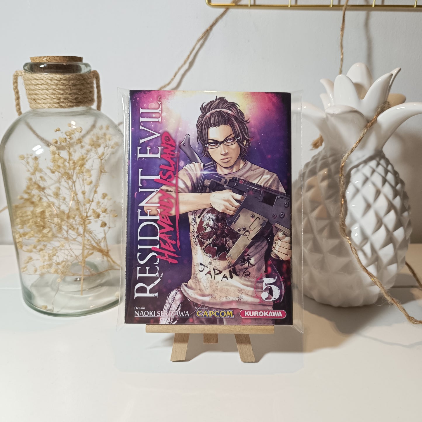 Manga - Résident evil heavenly island - Tome 5
