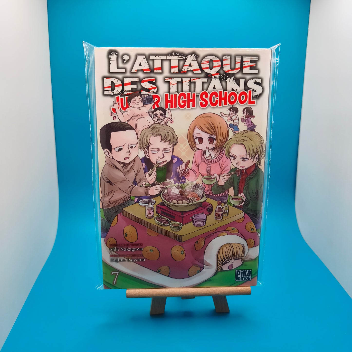 Manga - l'attaque des titans junior high school - Tome 7