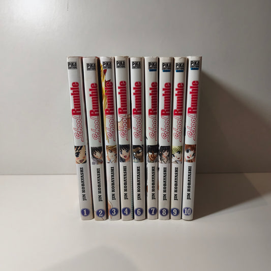 Manga - school rumble - Tomes 1 à 10 sans le 5