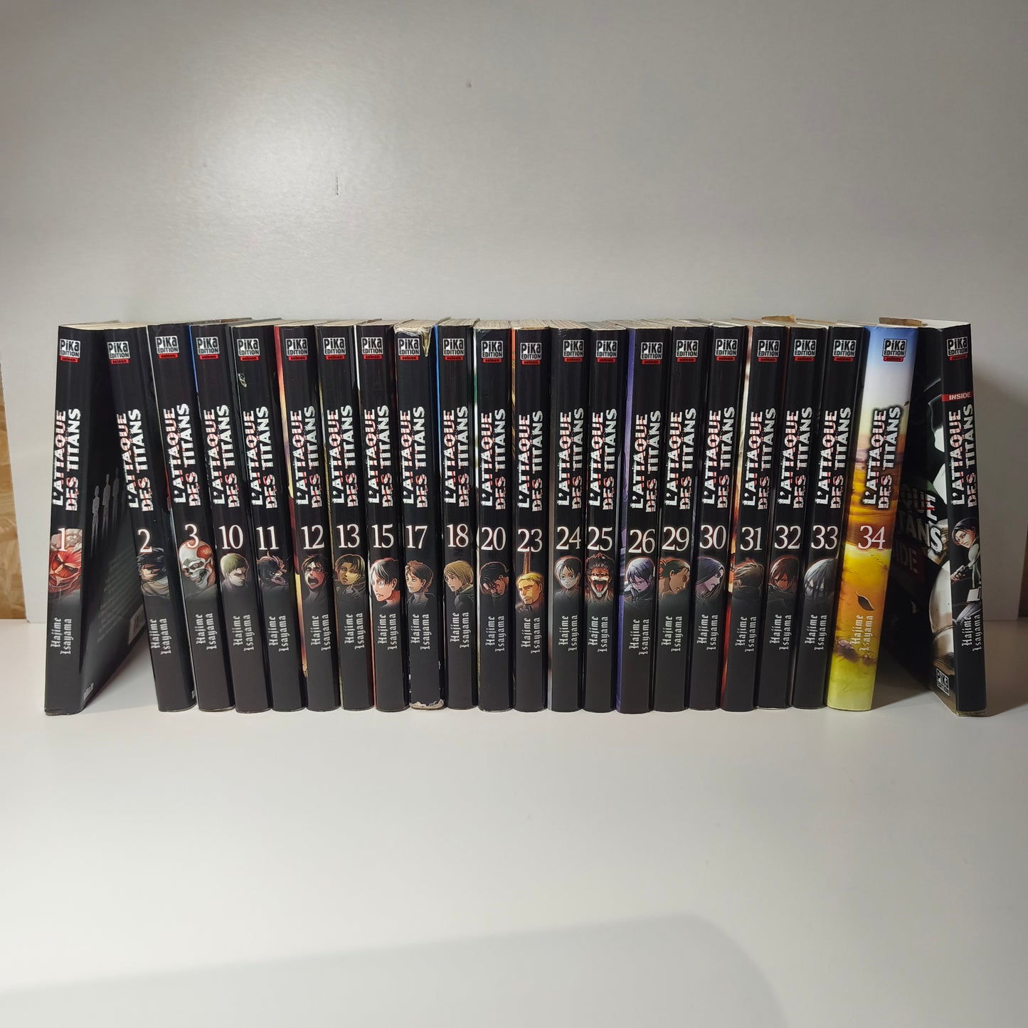 Manga - L'attaque des Titans - 22 volumes