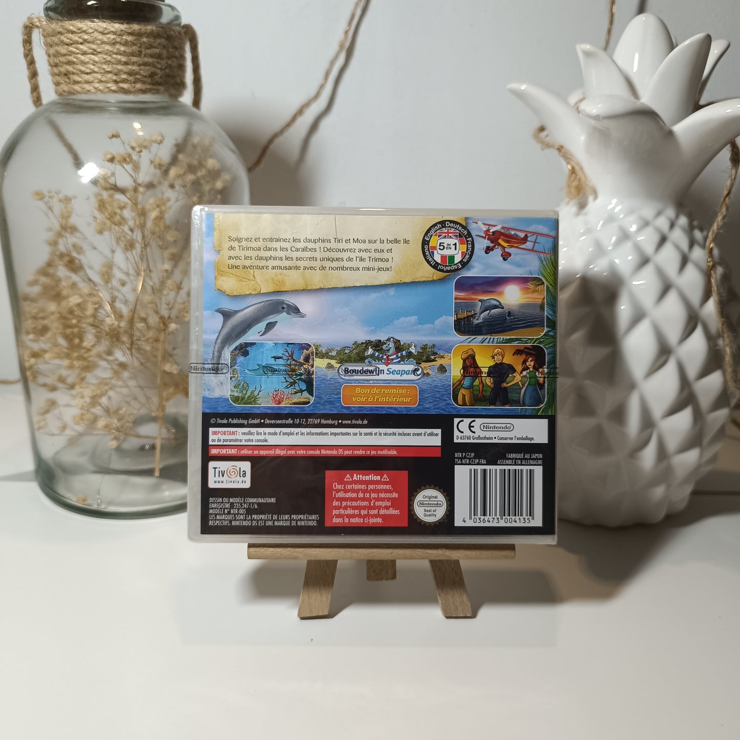 DS - Jeu - Le Trésor des dauphins