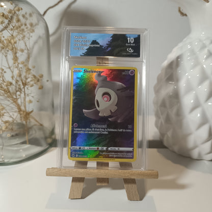 Pokémon - Carte Skelénox zenith suprême - Collectaura 10 ( Gem Mint )