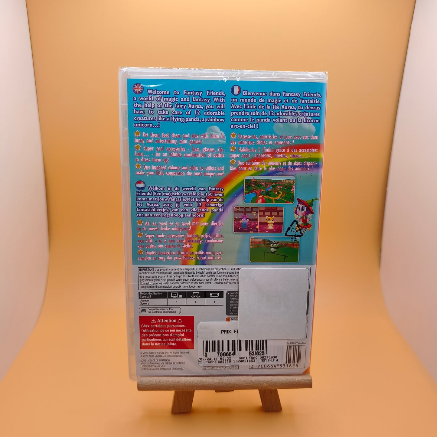 Switch - Jeu Fantasy Friends (Code de téléchargement )