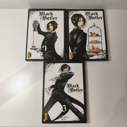 Manga - Black Butler - Tomes 1 à 3