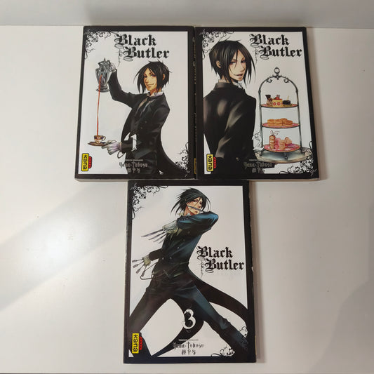 Manga - Black Butler - Tomes 1 à 3