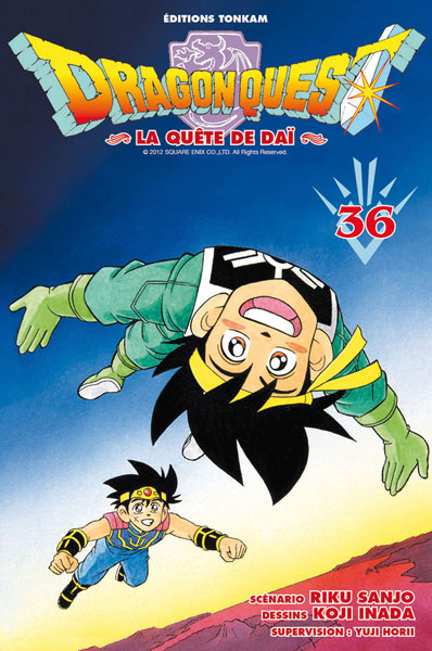 Manga - Dragon quest la quête de Daï - Tome 36