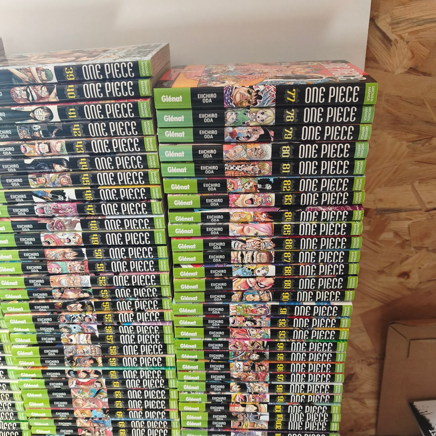 Manga One piece - Tomes 1 à 109 + 5 Hors série
