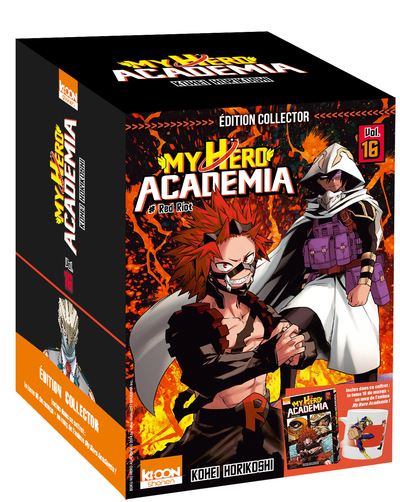Manga - My Héro Academia - Tome 16 Coffret Collector