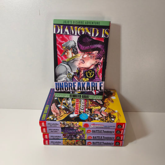 Manga - jojo's bizarre adventure - 5 Tomes