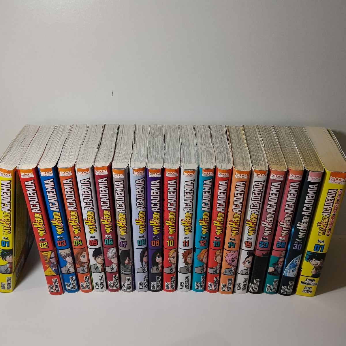 Manga - My héro Academia - 19 volumes