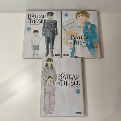 Manga - la bateau de Thésée - Tomes 1 à 3