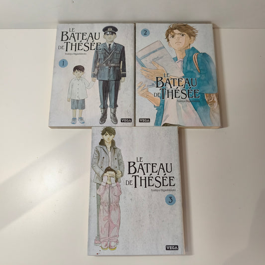 Manga - la bateau de Thésée - Tomes 1 à 3