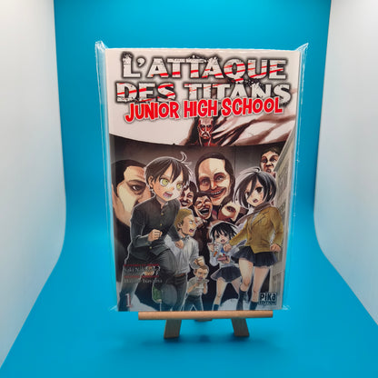 Manga - l'attaque des titans junior high school - Tome 1