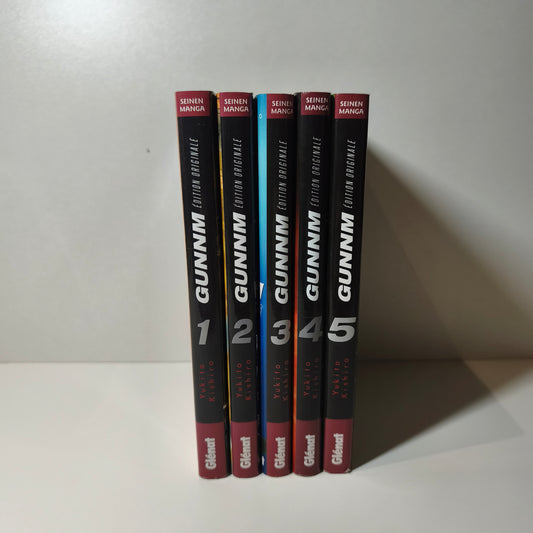 Manga Gunnm - tomes 1 à 5