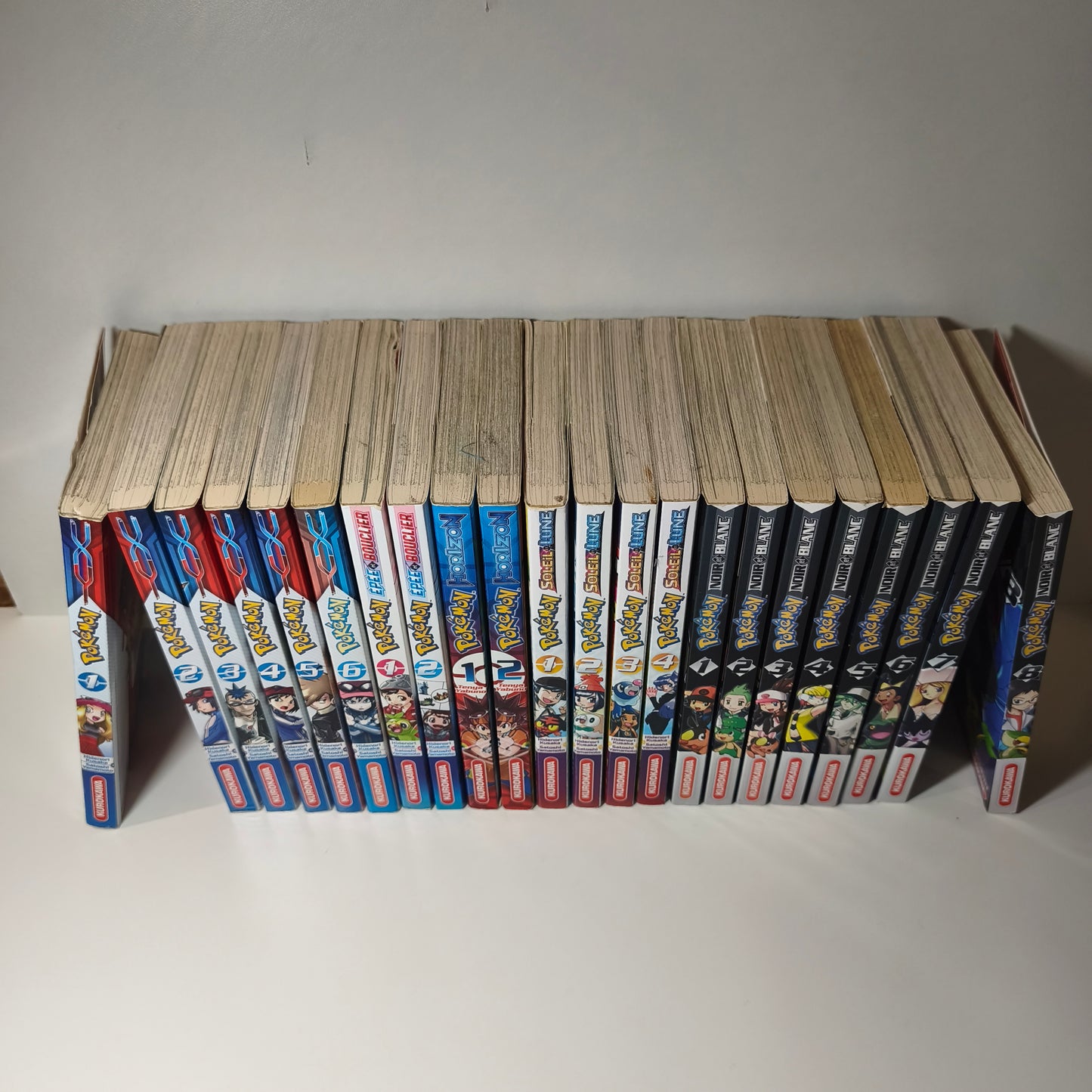 Manga - Pokémon - 22 volumes