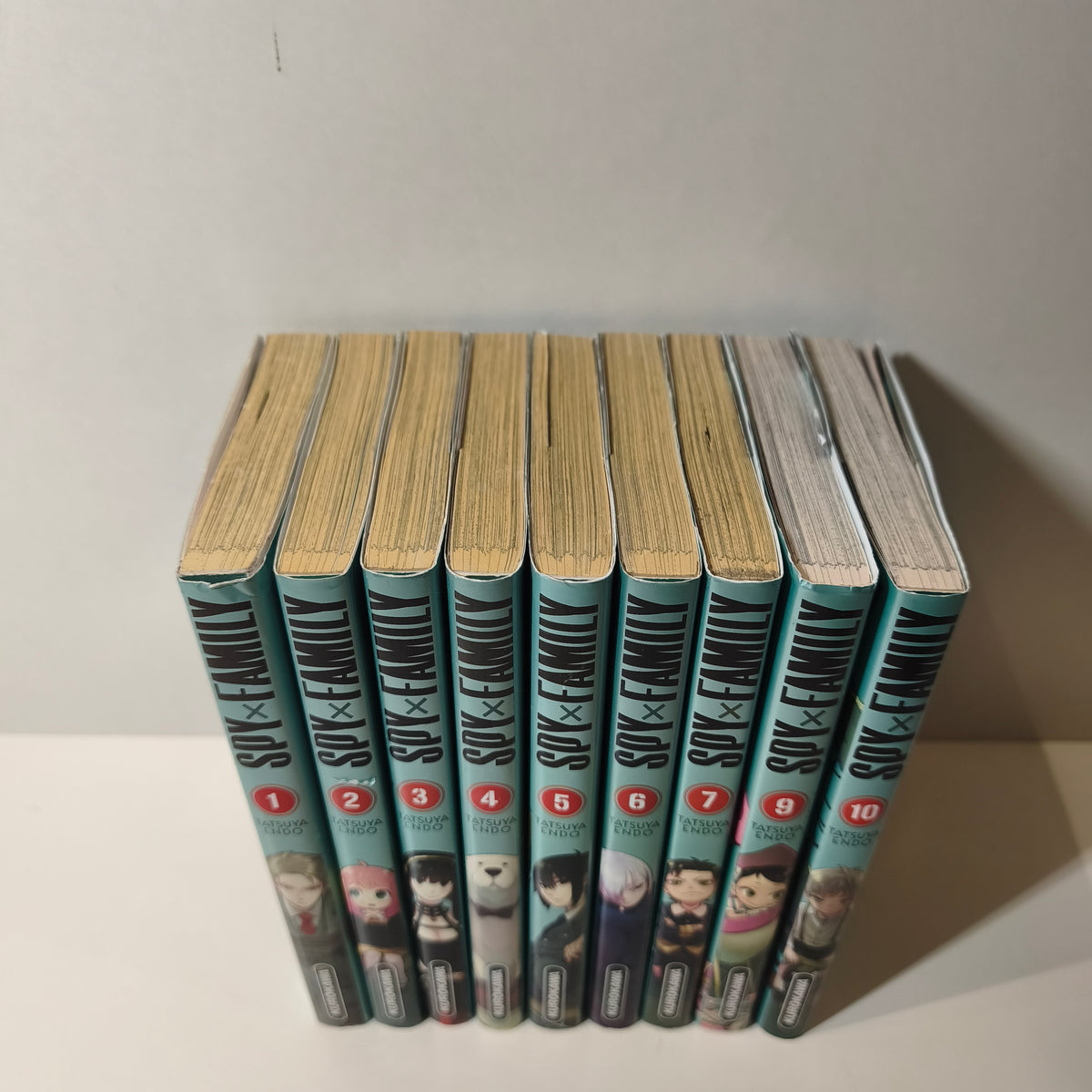 Manga - Spy x Family - Tomes 1 à 10 sans le 8