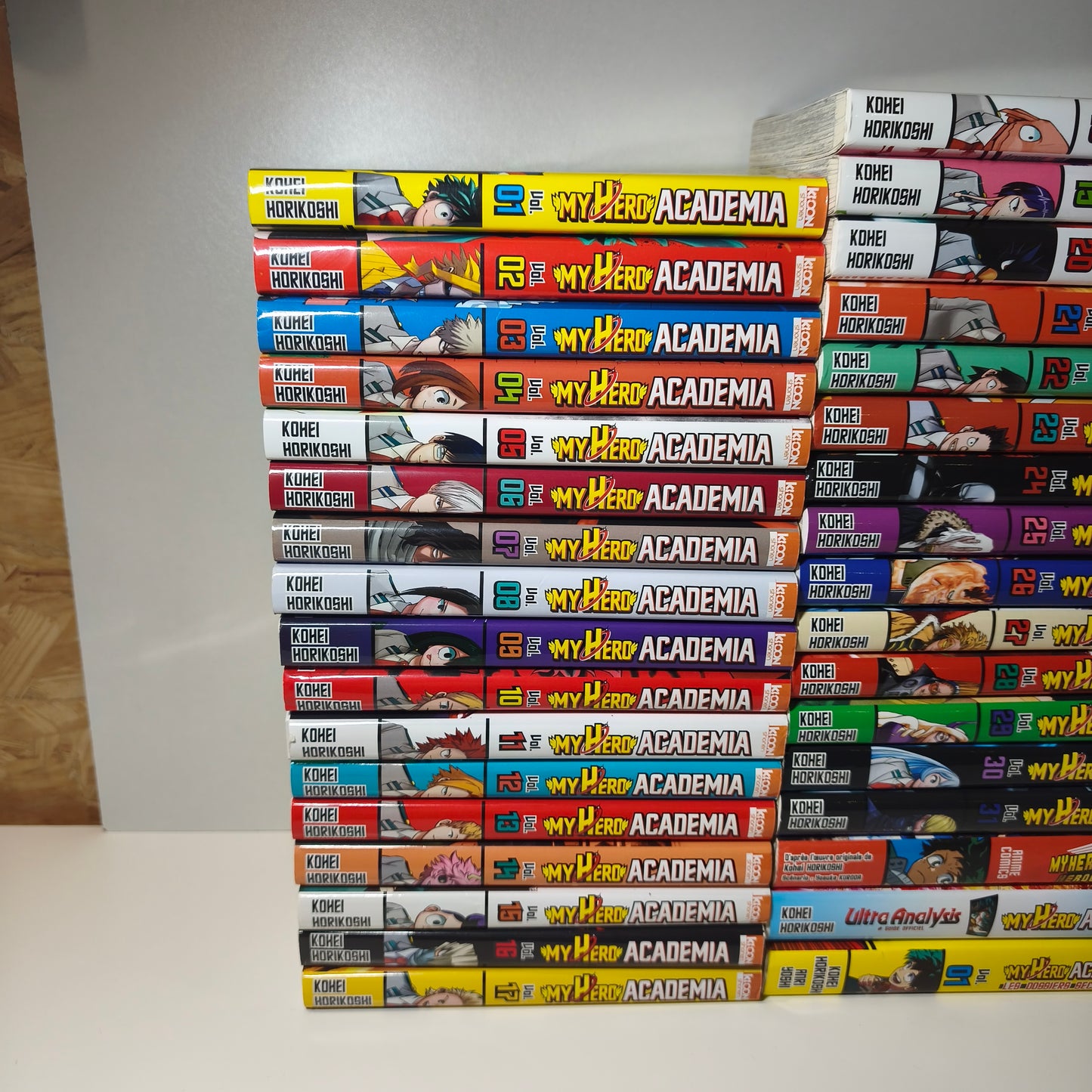 Manga my héro Academia - tomes 1 à 31 + 3 bonus