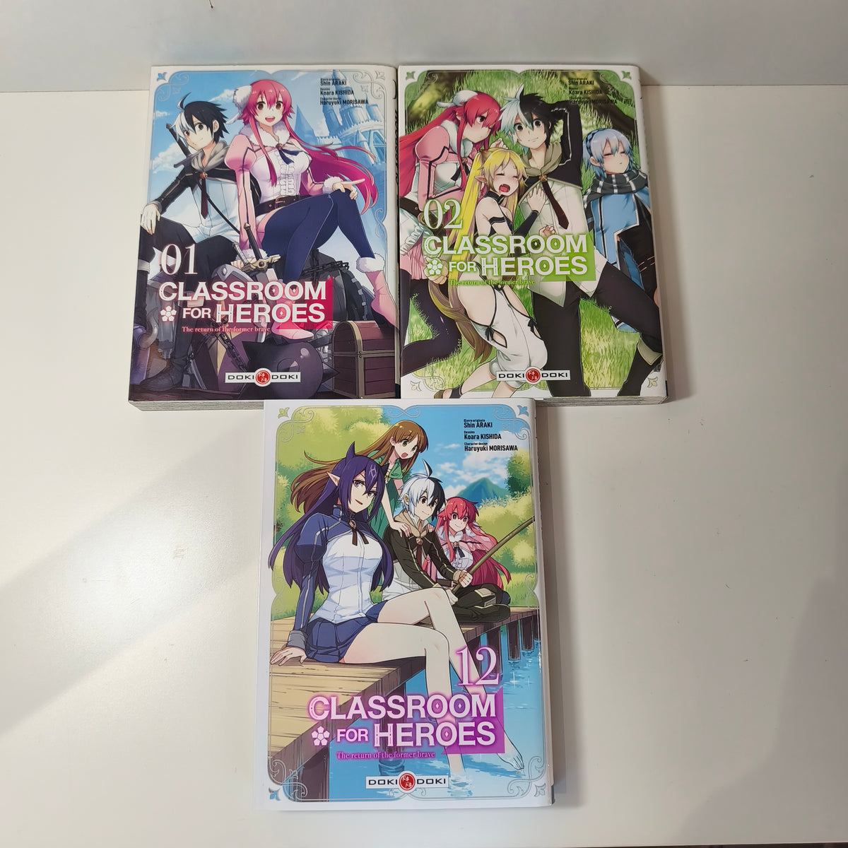 Manga - Classroom for heroes - Tomes 1/2 et 12