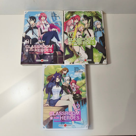 Manga - Classroom for heroes - Tomes 1/2 et 12