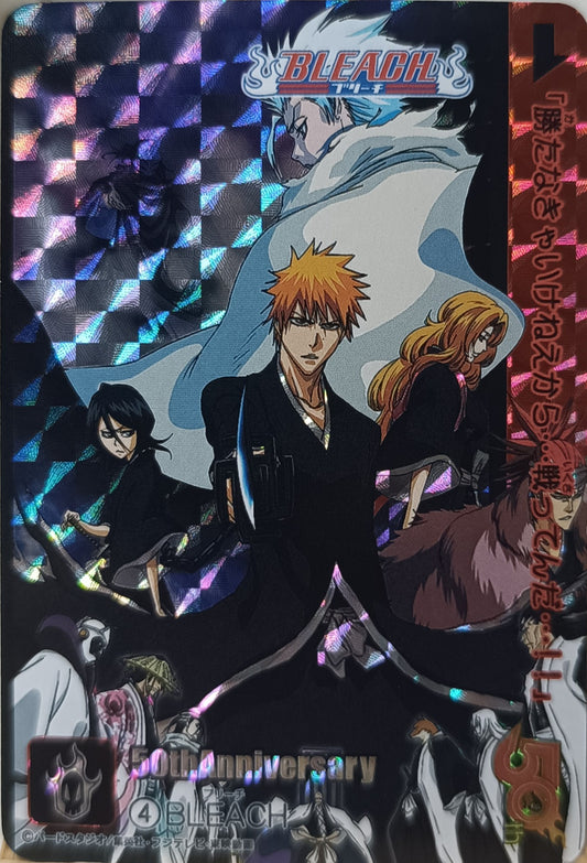 Carte Prism - Manga Bleach - 50th Anniversary - Weekly Jump