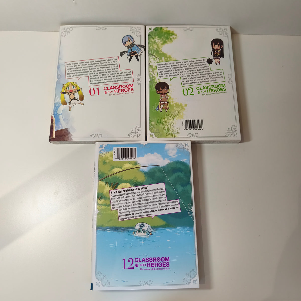 Manga - Classroom for heroes - Tomes 1/2 et 12