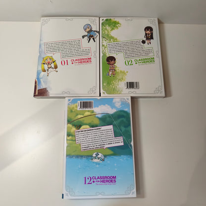 Manga - Classroom for heroes - Tomes 1/2 et 12