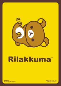 Carte Noeve Grafx - Manga Rilakkuma - NG-PR012-RLK