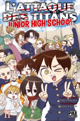 Manga - l'attaque des titans junior high school - Tome 11