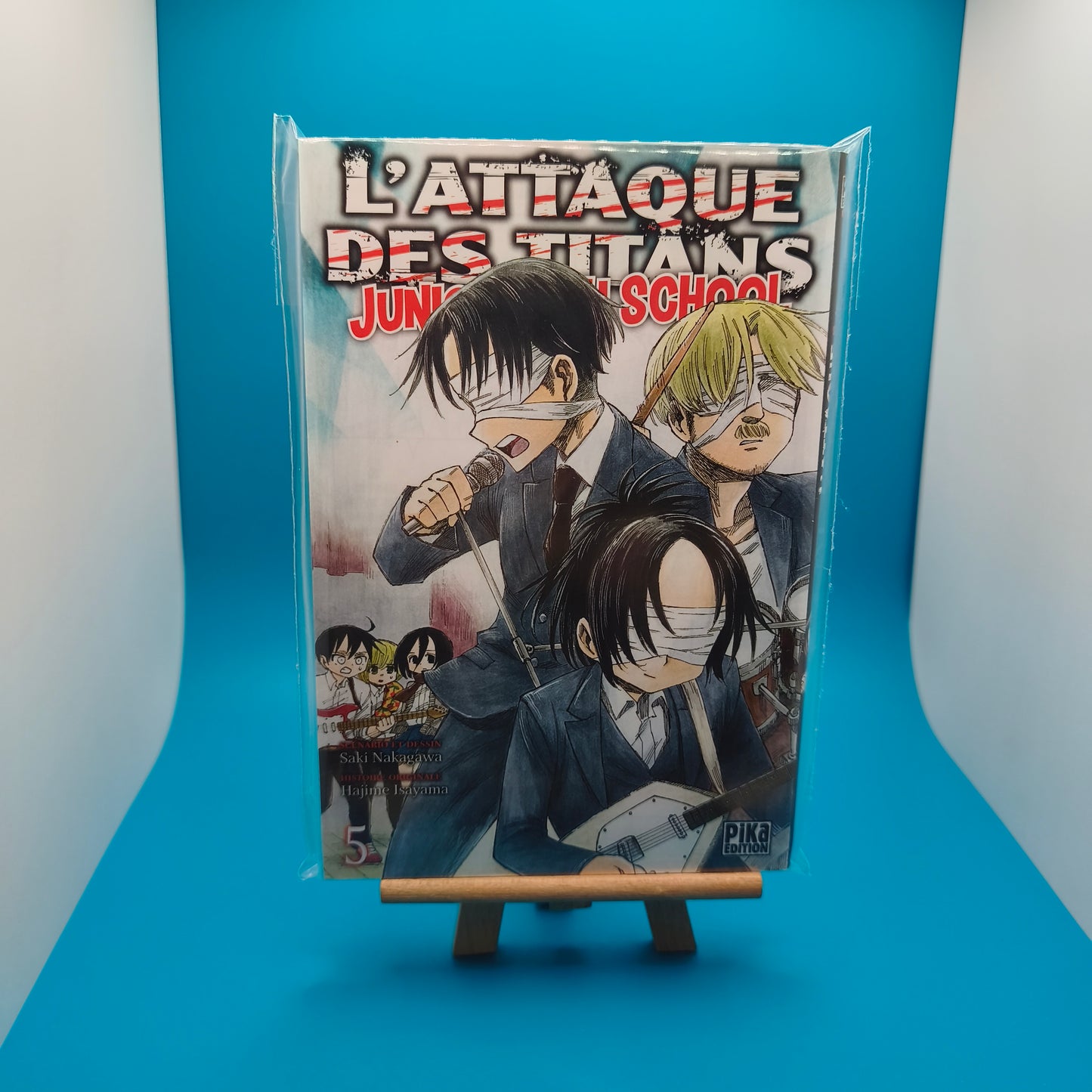 Manga - l'attaque des titans junior high school - Tome 5