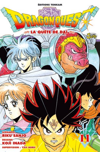 Manga - Dragon quest la quête de Daï - Tome 11