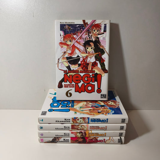 Manga - Negima - Tomes 6 à 10