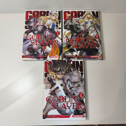 Manga - Goblin slayer - Tomes 1/5 et 11