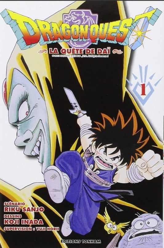 Manga - Dragon quest la quête de Daï - Tome 1