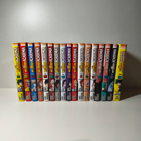 Manga my héro Academia - 16 volumes + 1 hors série