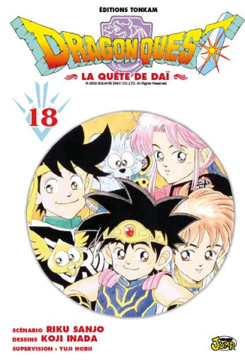 Manga - Dragon quest la quête de Daï - Tome 18