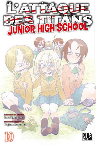 Manga - l'attaque des titans junior high school - Tome 10