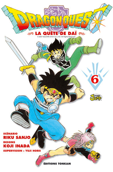 Manga - Dragon quest la quête de Daï - Tome 6