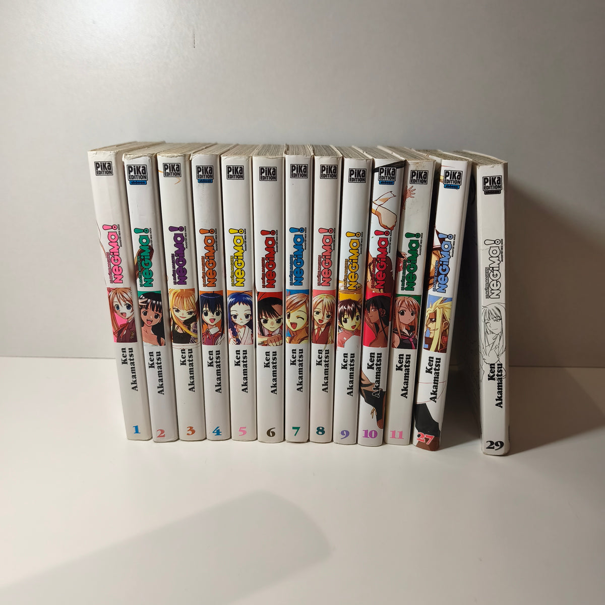 Manga - Negima - Tomes 1 à 11 + 27 et 29
