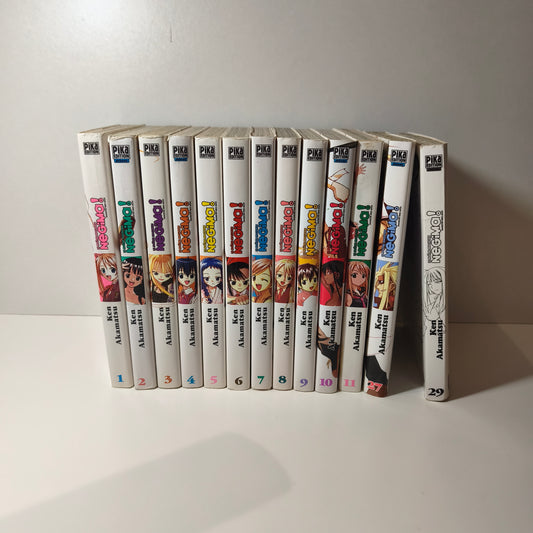 Manga - Negima - Tomes 1 à 11 + 27 et 29